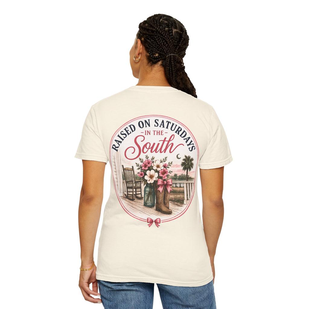 Raised On Saturdays In The South T-shirt