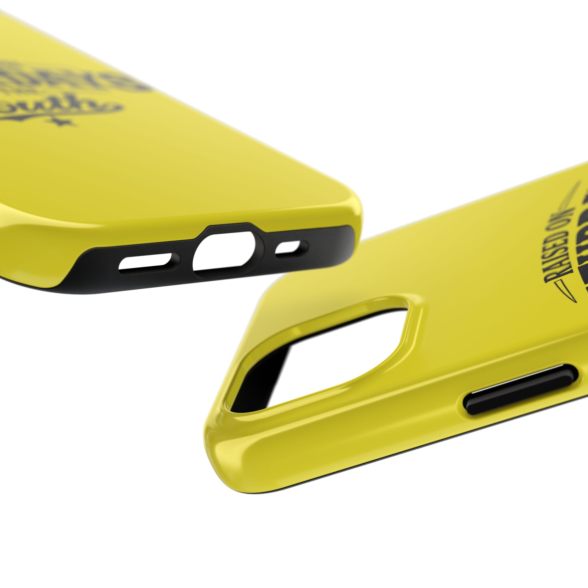 Raised On Saturdays In The South Phone Case-(yellow)