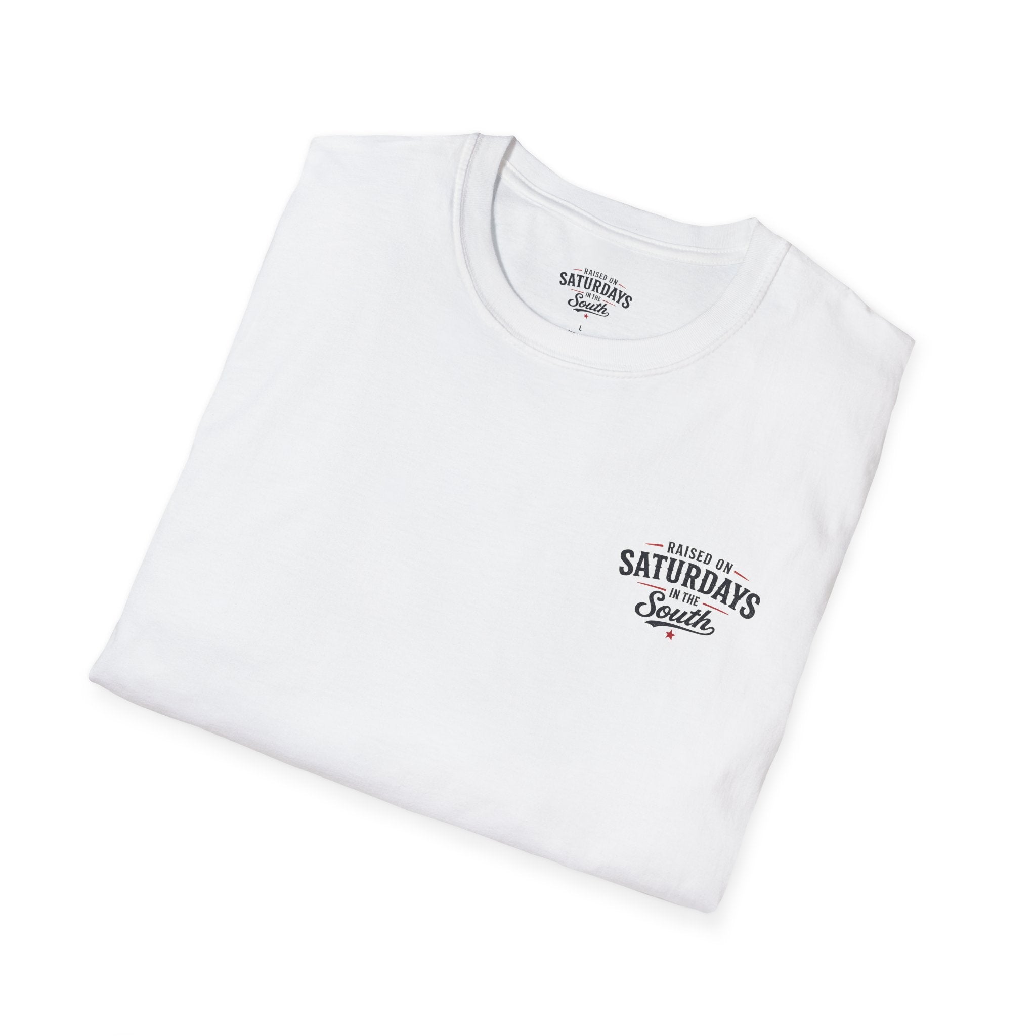 Raised On Saturdays In The South Vintage T-Shirt-Girl Dad Fishing Buddy-Father's Day Collection