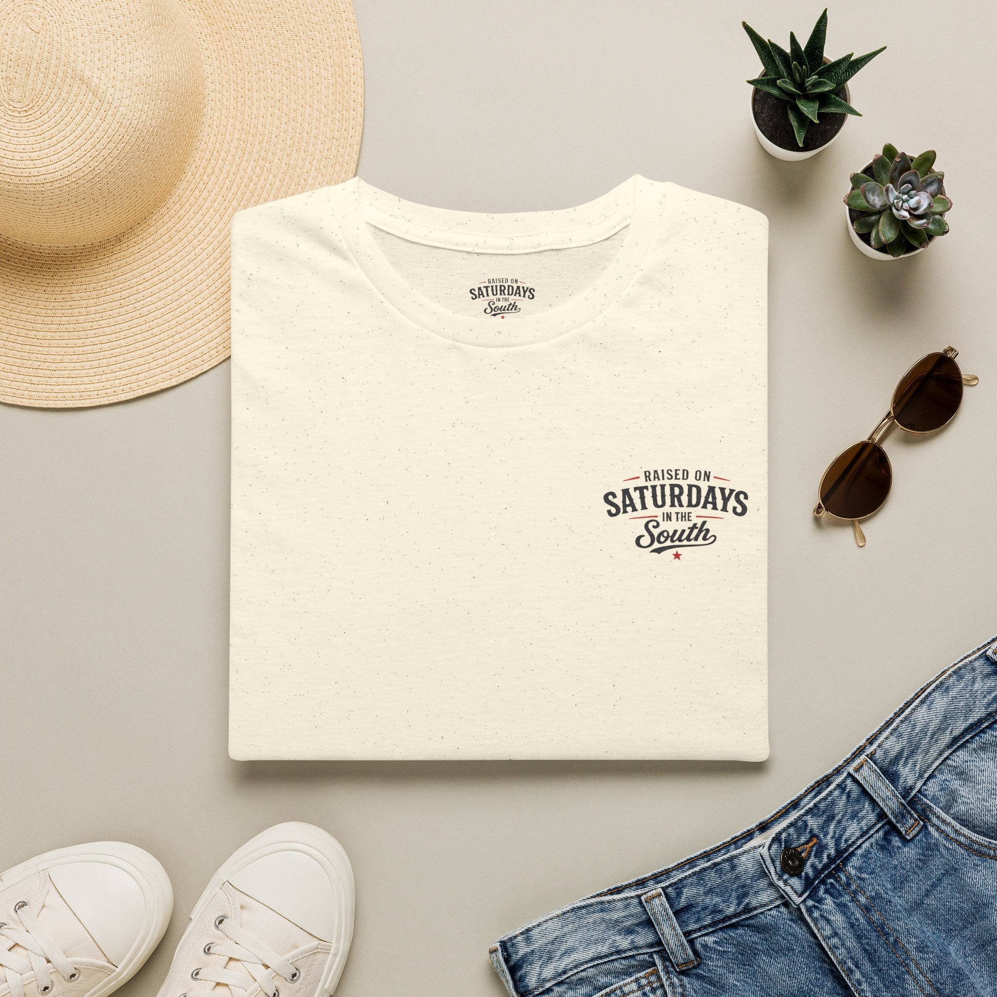 Raised On Saturdays In The South Vintage T-Shirt - Good Riding Buddies