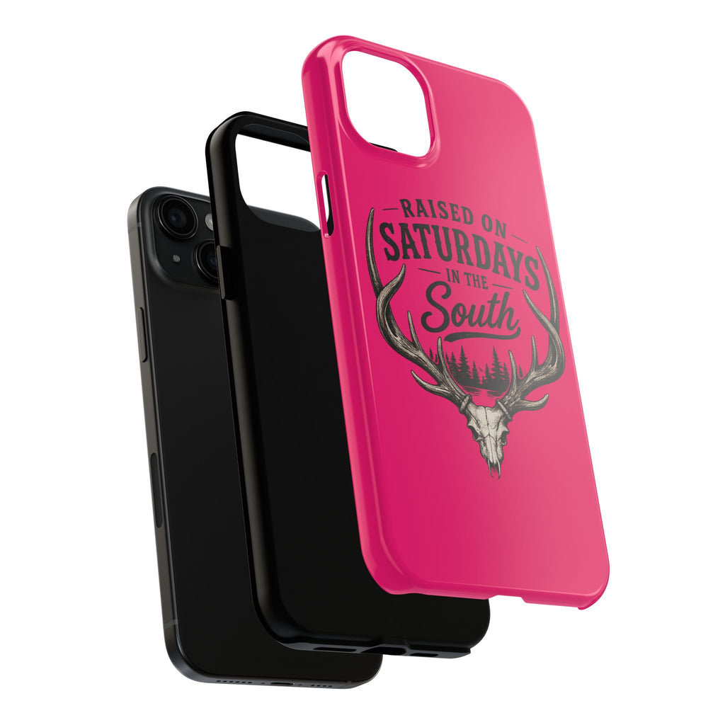 The Spreads Runs Deep In The Woods Phone Case-(pink)