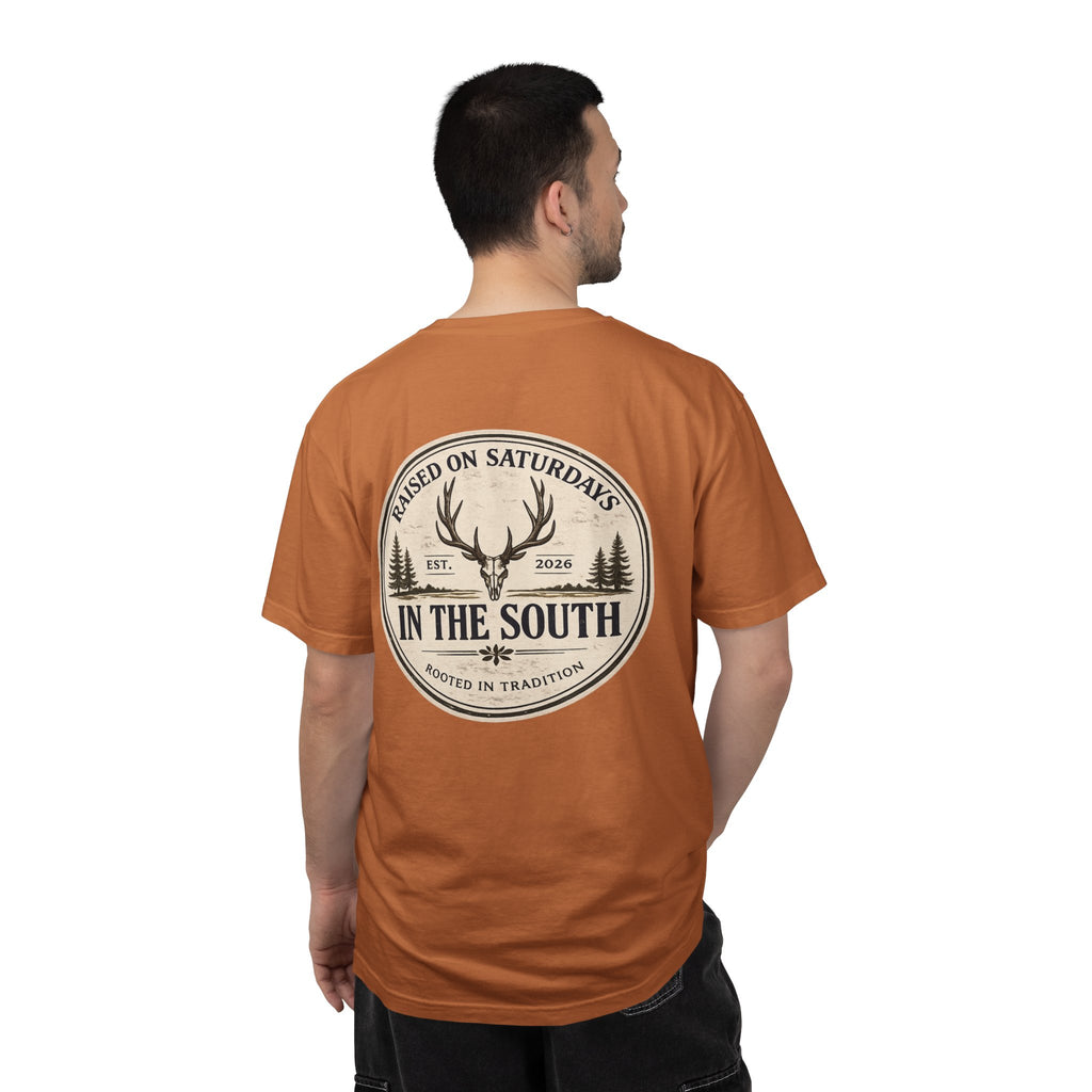 Raised On Saturdays In The South Classic T-Shirt — Deer Season