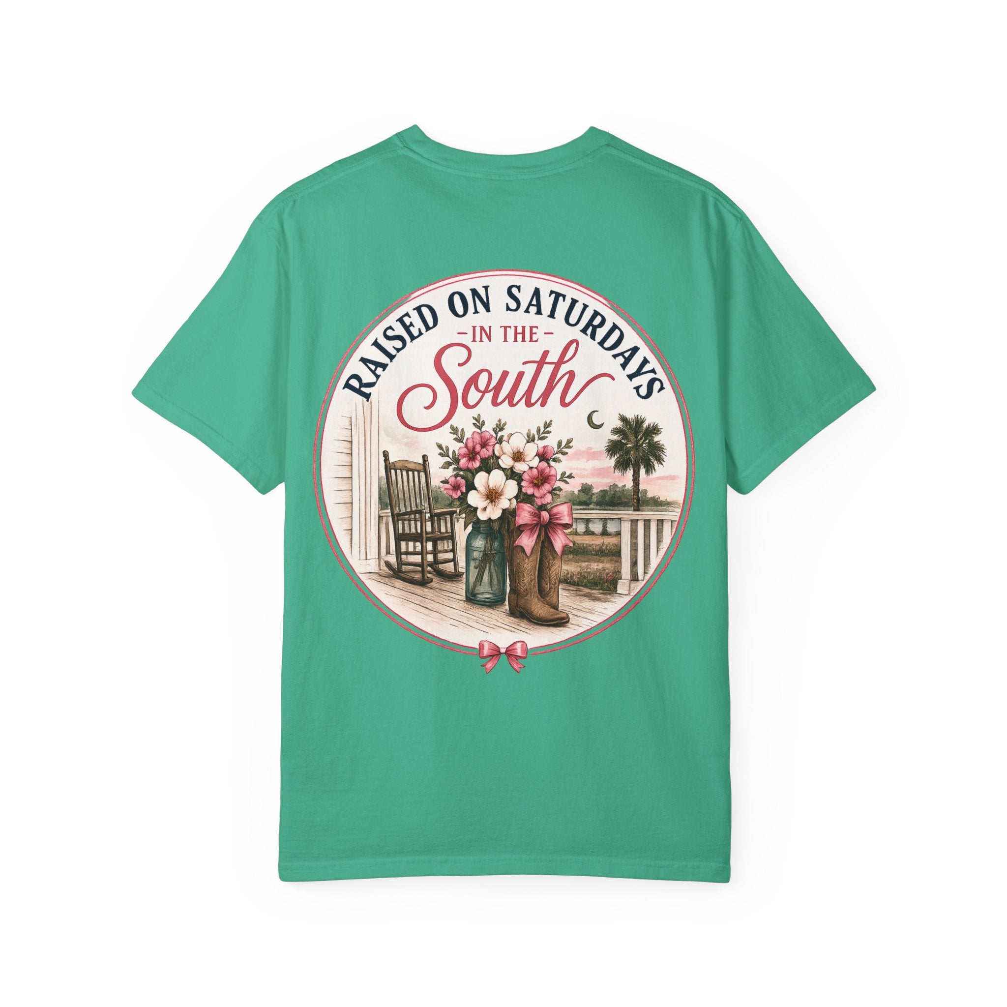 Raised On Saturdays In The South T-shirt