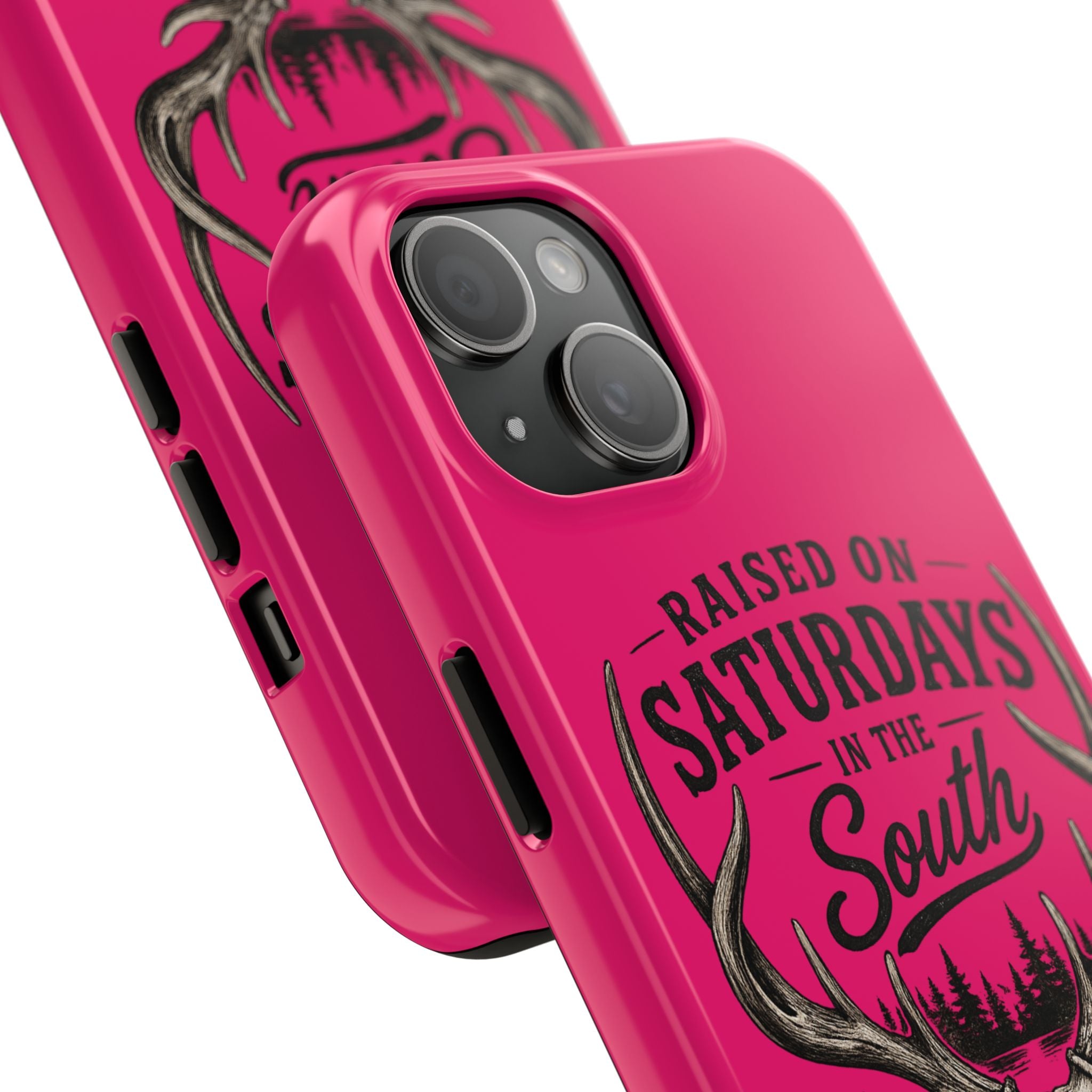 The Spreads Runs Deep In The Woods Phone Case-(pink)