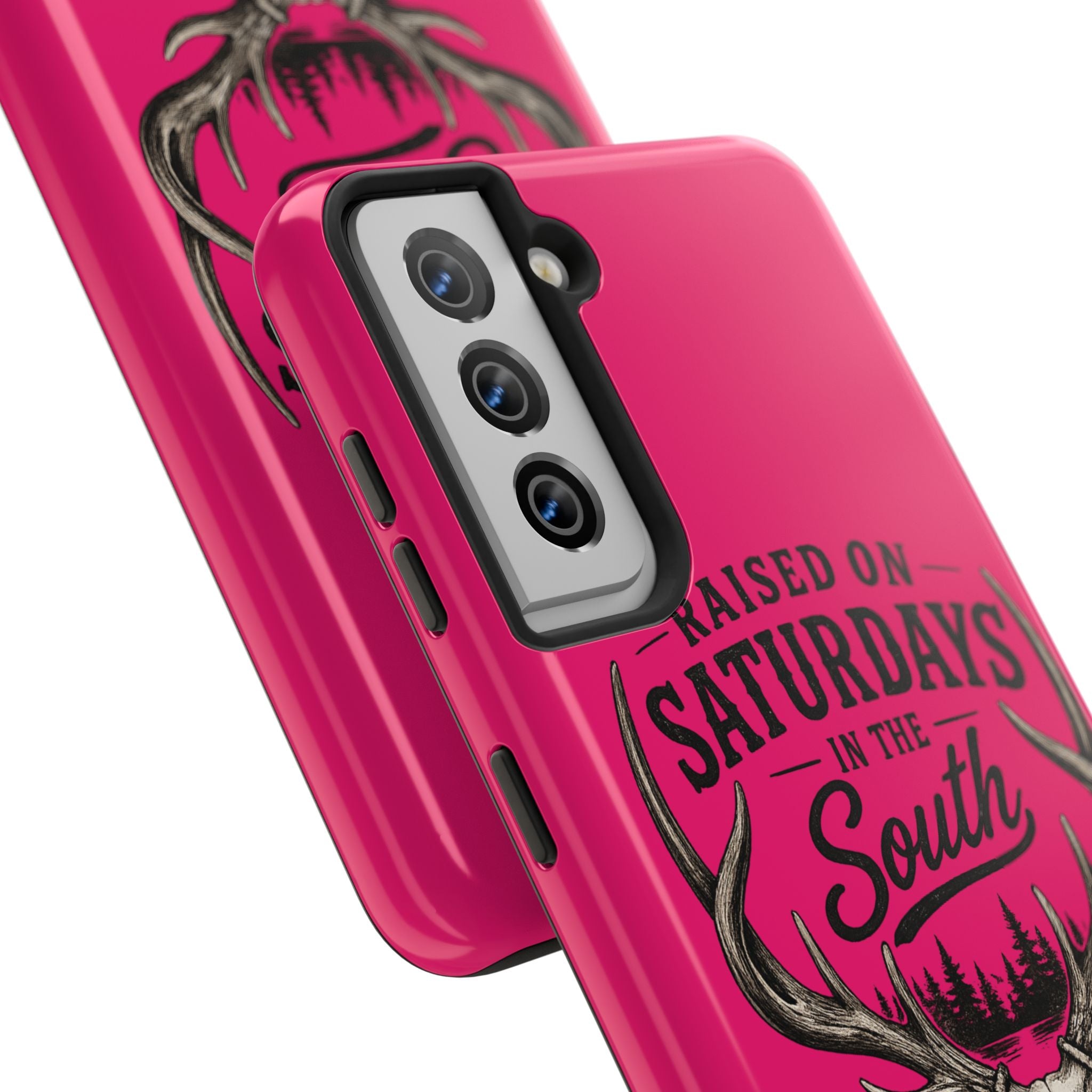 The Spreads Runs Deep In The Woods Phone Case-(pink)