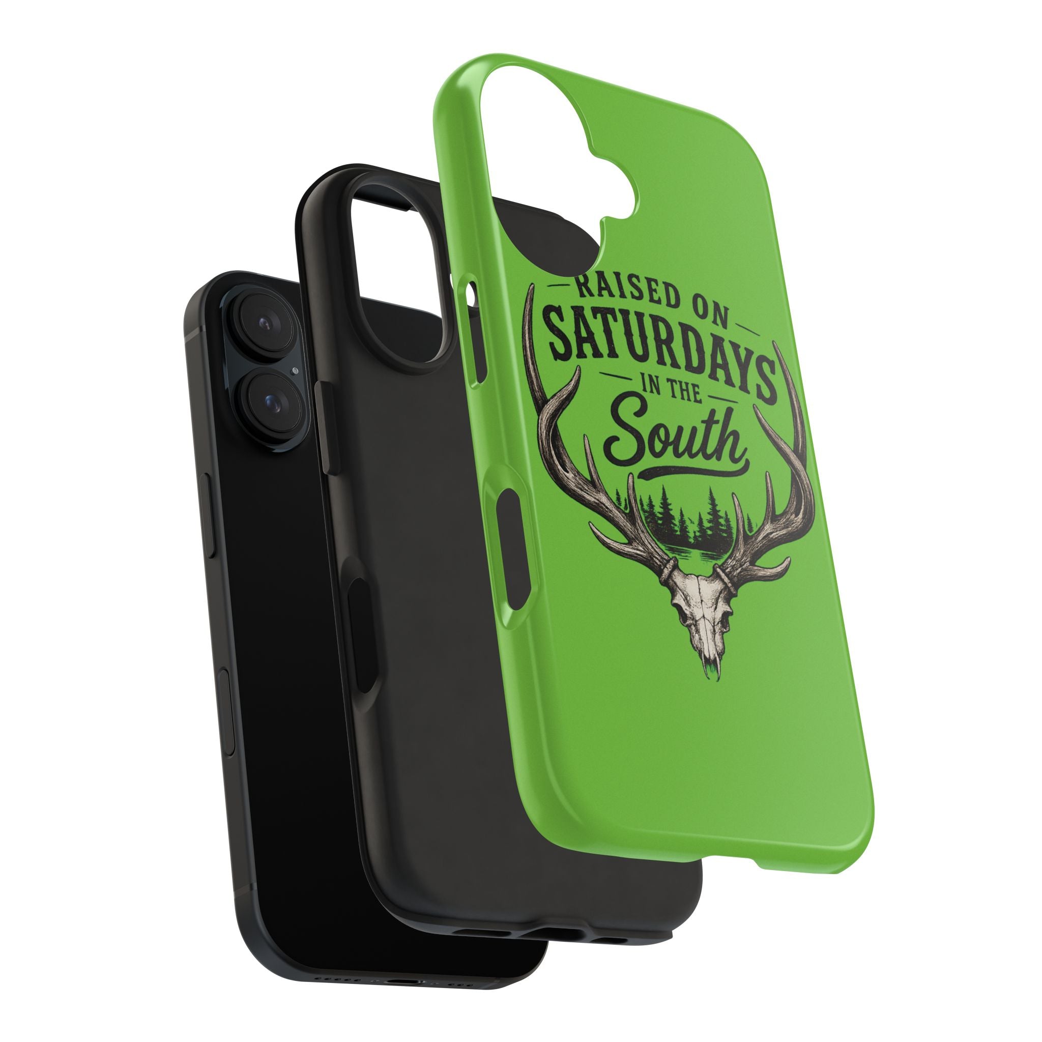 The Spread Runs Deep In The Woods phone case-(green)