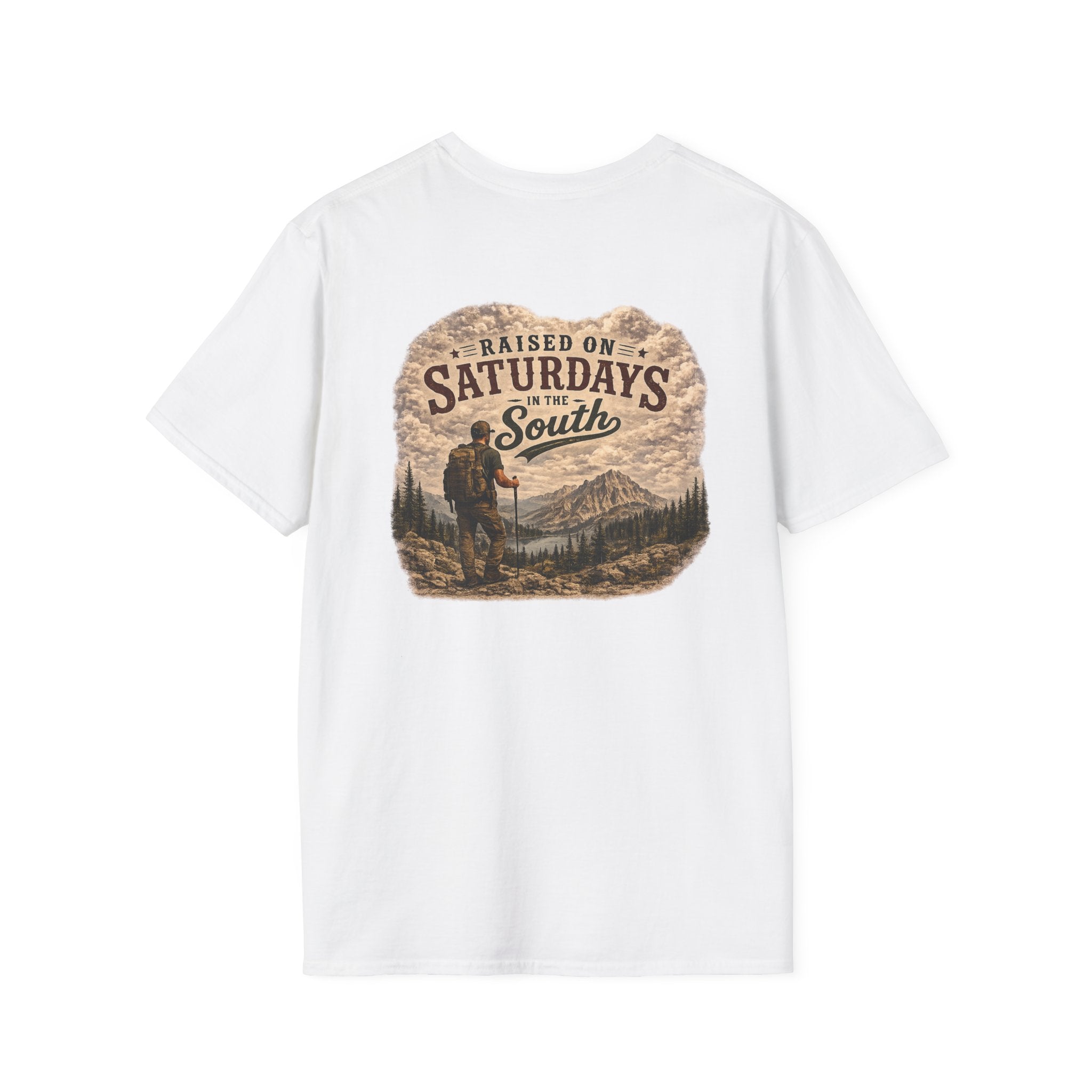 Raised On Saturdays In The South Vintage T-Shirt- Saturday Hikes Reaches New Heights