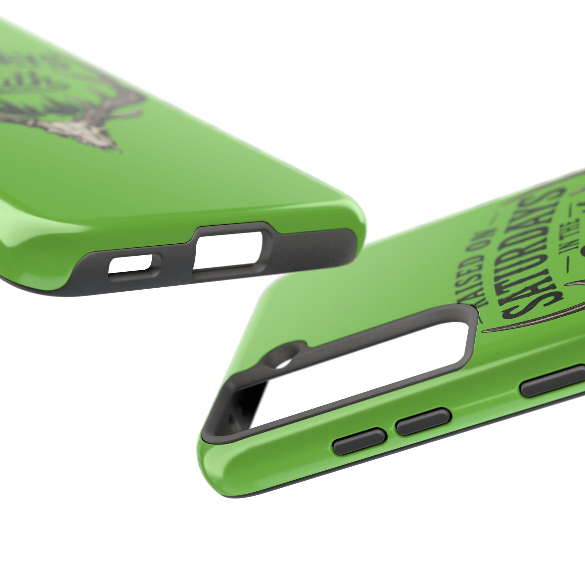 The Spread Runs Deep In The Woods phone case-(green)