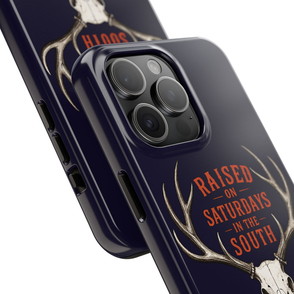 The Spreads Runs Deep In The Woods Phone Case-(blue)