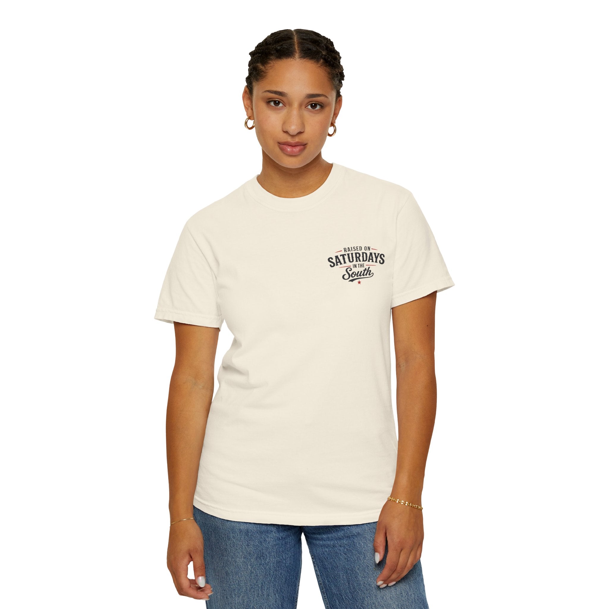 Raised On Saturdays In The South T-Shirt-Deep Sea Saturdays