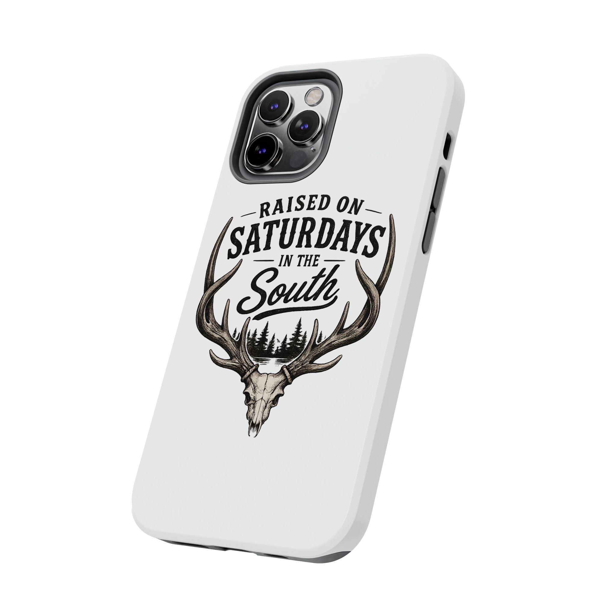 The Spreads Runs Deep In The Woods Phone Case-(white)