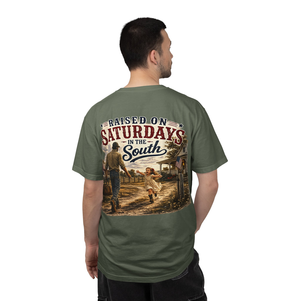 "Raised On Saturdays In The South" Girl Dad "Daddy's Home"