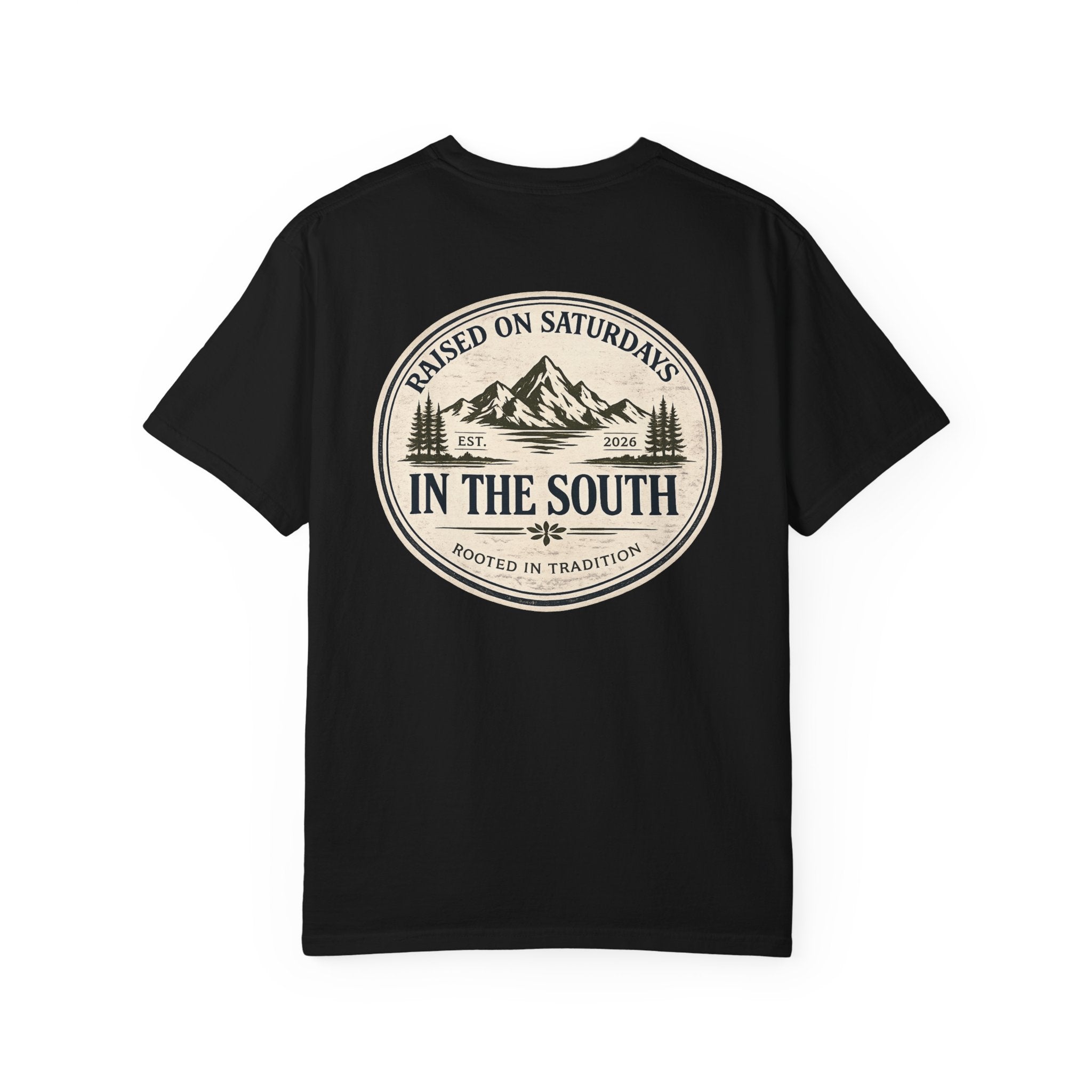 Raised On Saturdays In The South Classic T-Shirt-Mountain Seasons