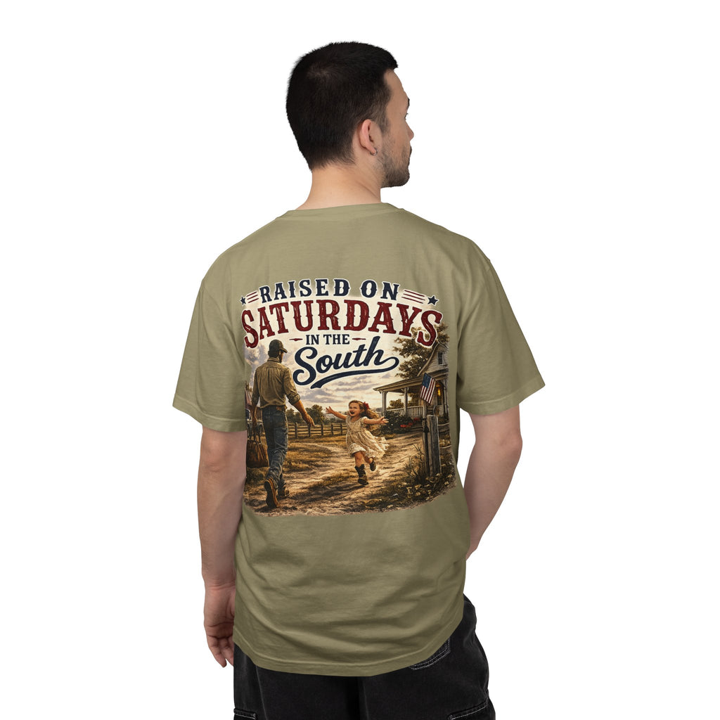 "Raised On Saturdays In The South" Girl Dad "Daddy's Home"