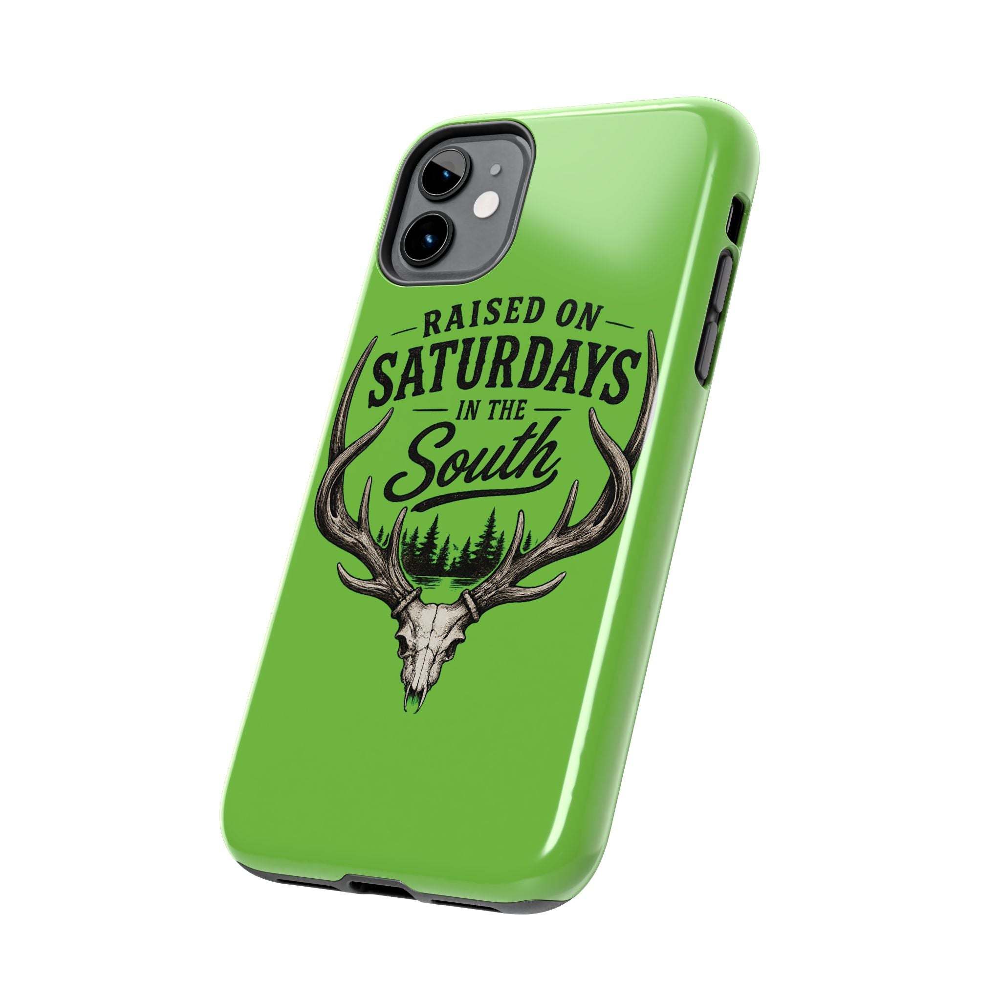 The Spread Runs Deep In The Woods phone case-(green)