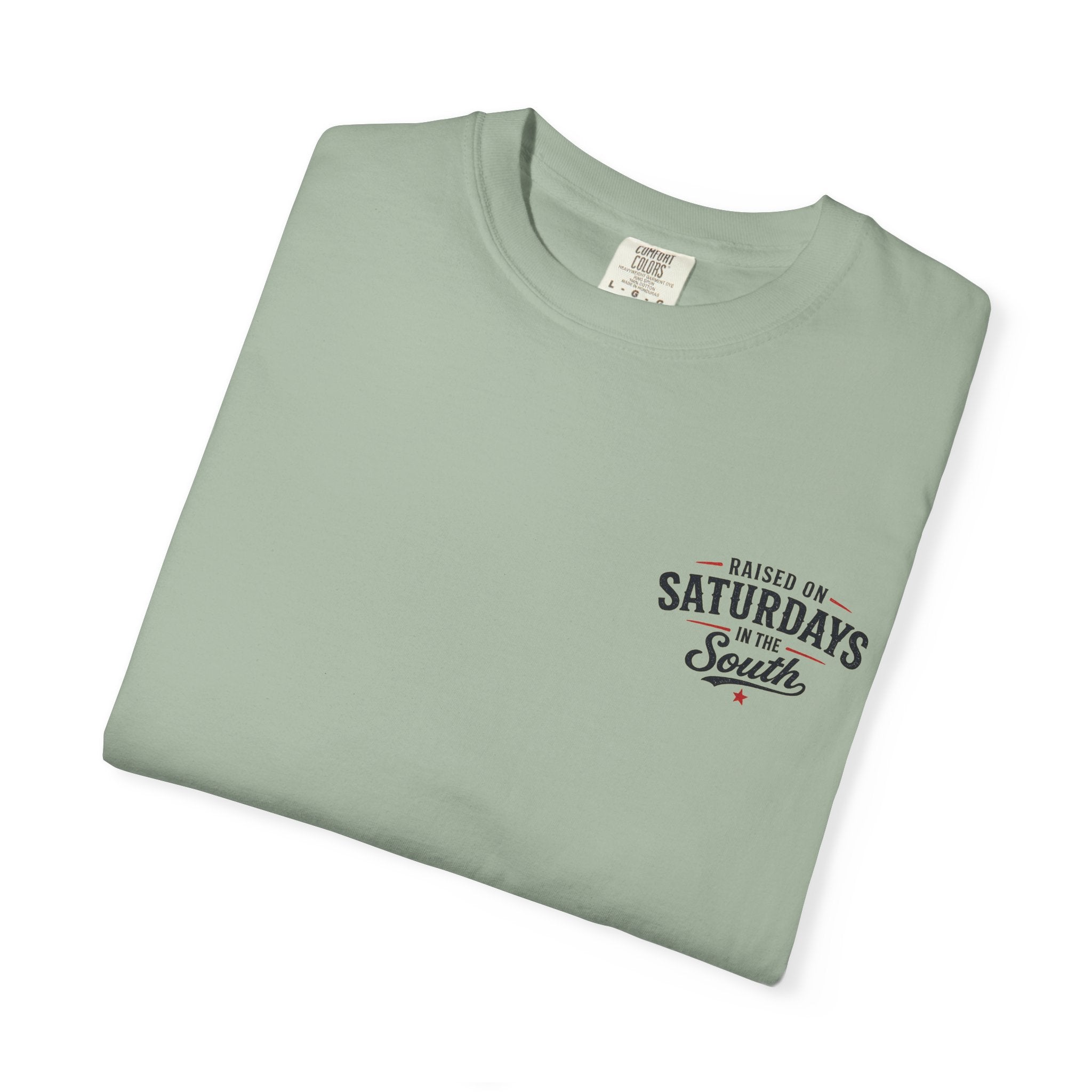 Raised On Saturdays In The South T-Shirt-Deep Sea Saturdays