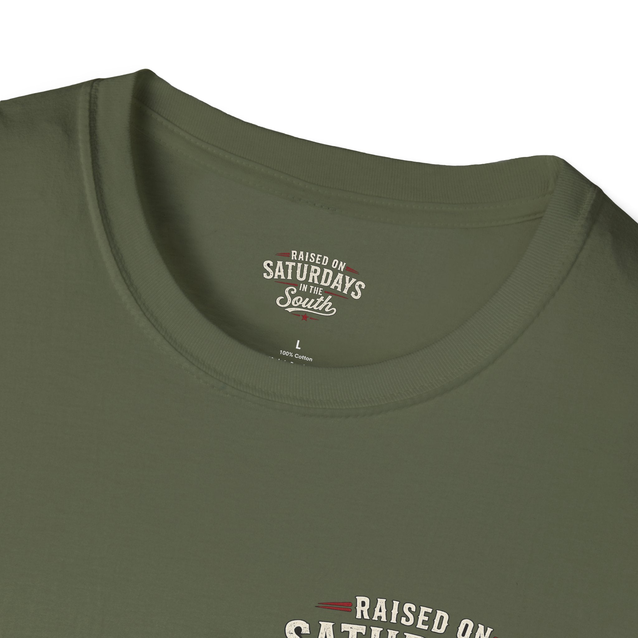 Raised On Saturdays In The South Vintage T-Shirt- Mud Park Saturdays