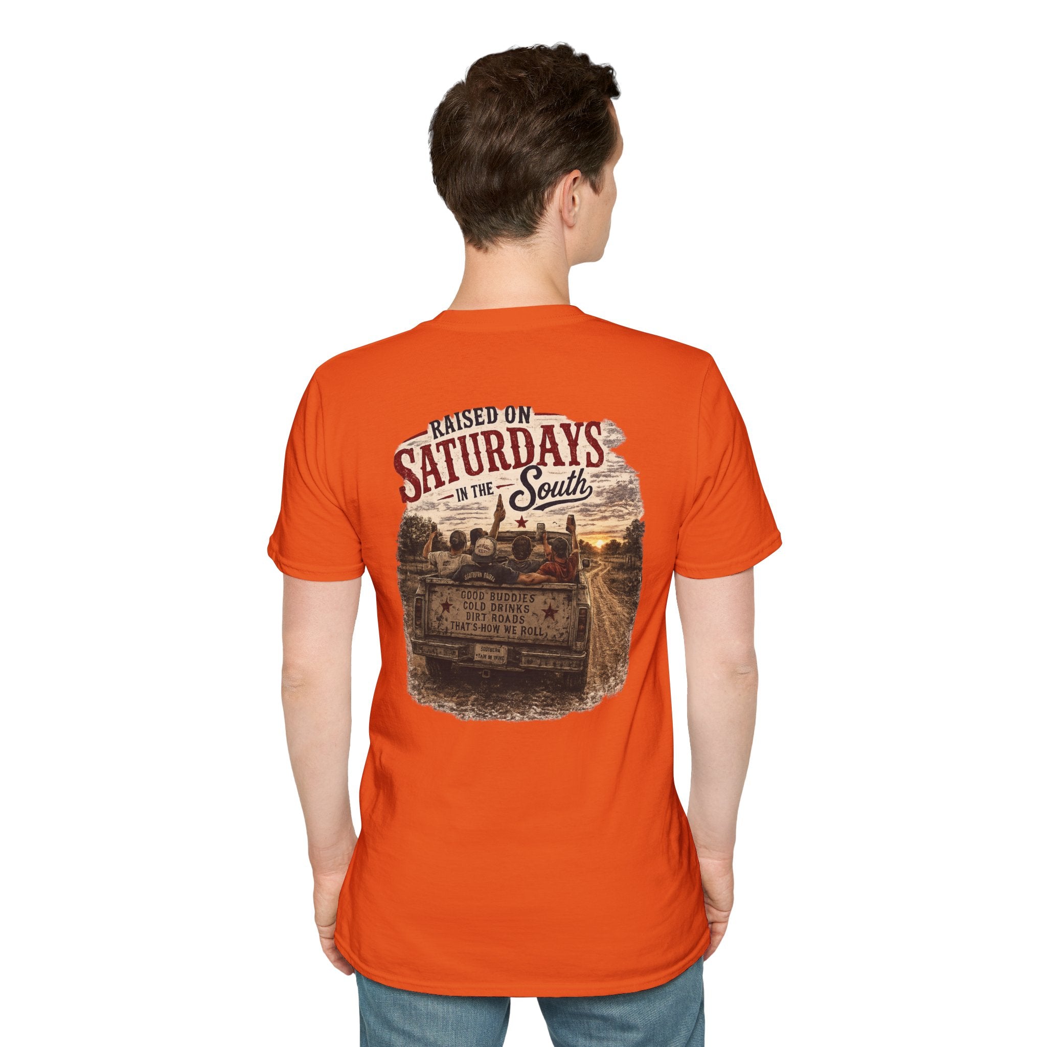 Raised On Saturdays In The South Vintage T-Shirt - Good Riding Buddies