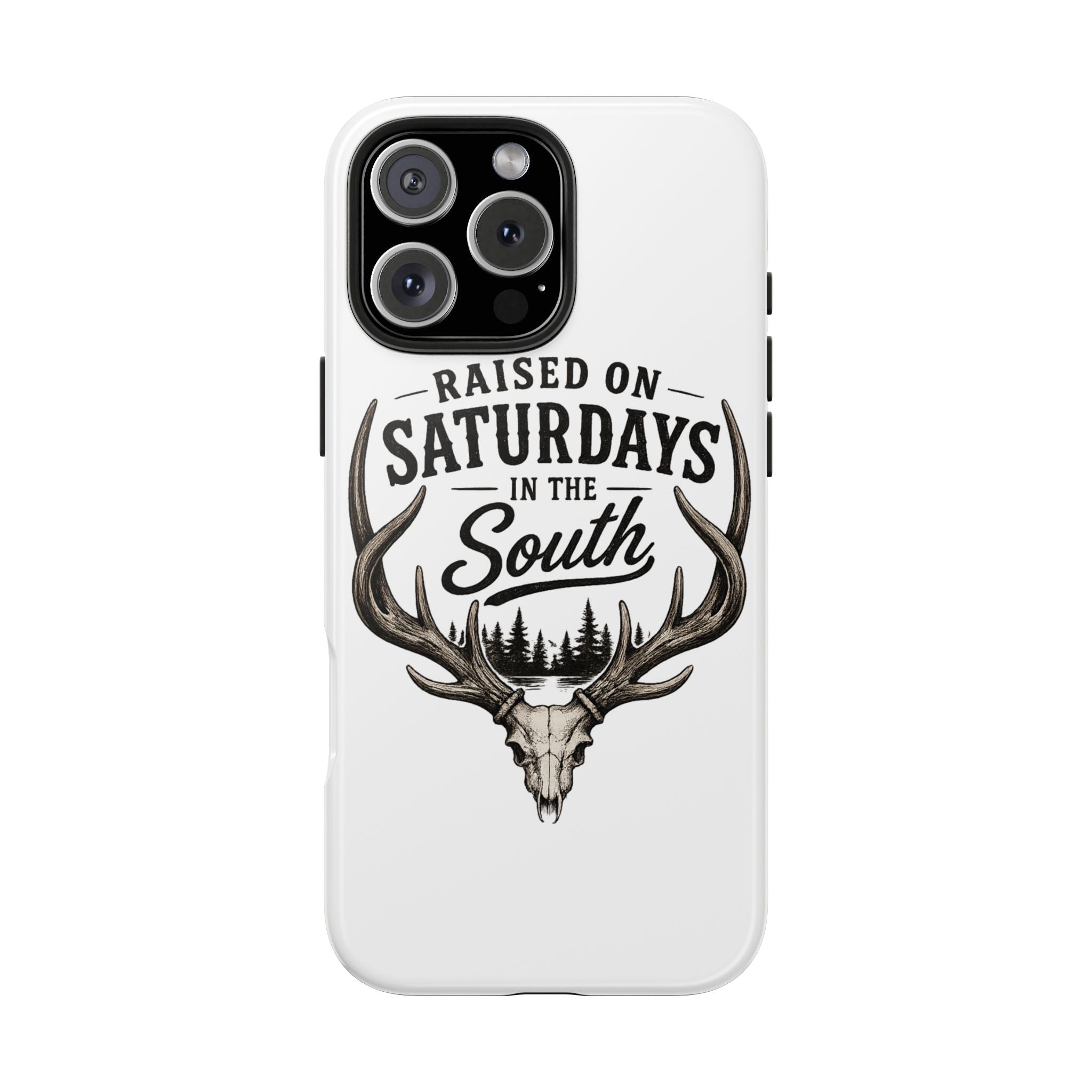 The Spreads Runs Deep In The Woods Phone Case-(white)