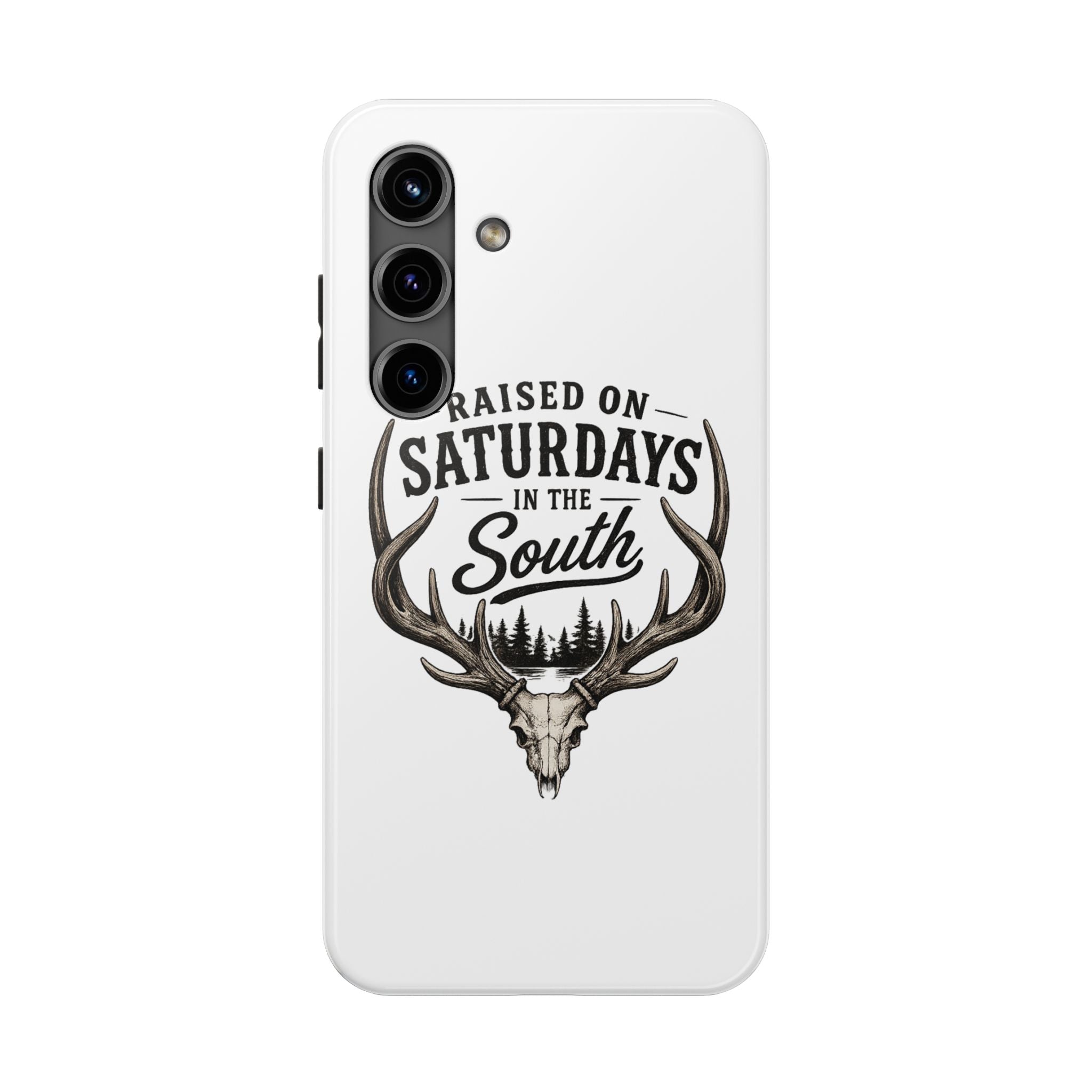 The Spreads Runs Deep In The Woods Phone Case-(white)