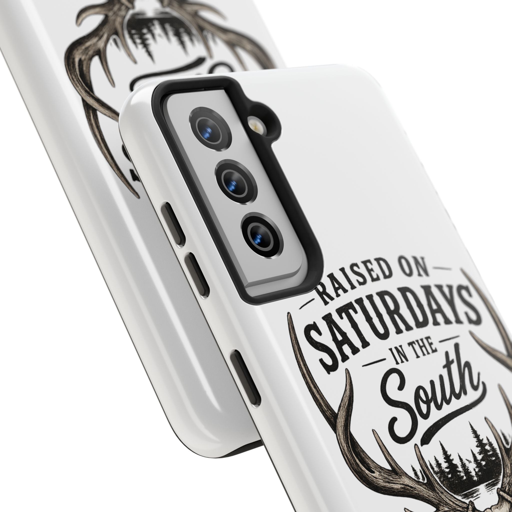 The Spreads Runs Deep In The Woods Phone Case-(white)