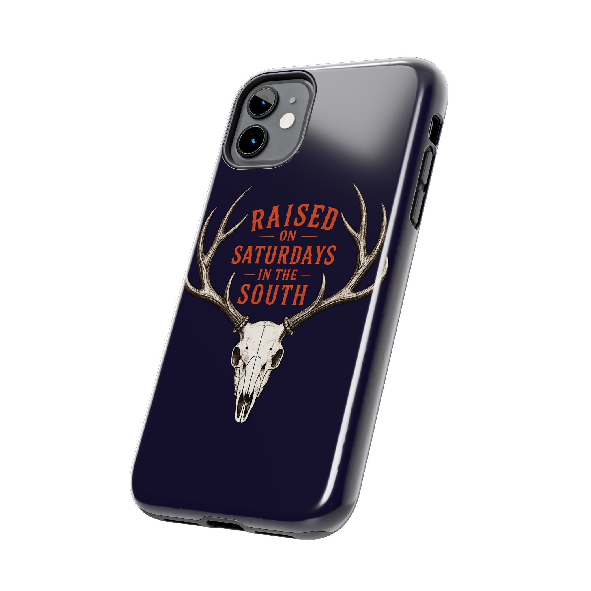 The Spreads Runs Deep In The Woods Phone Case-(blue)