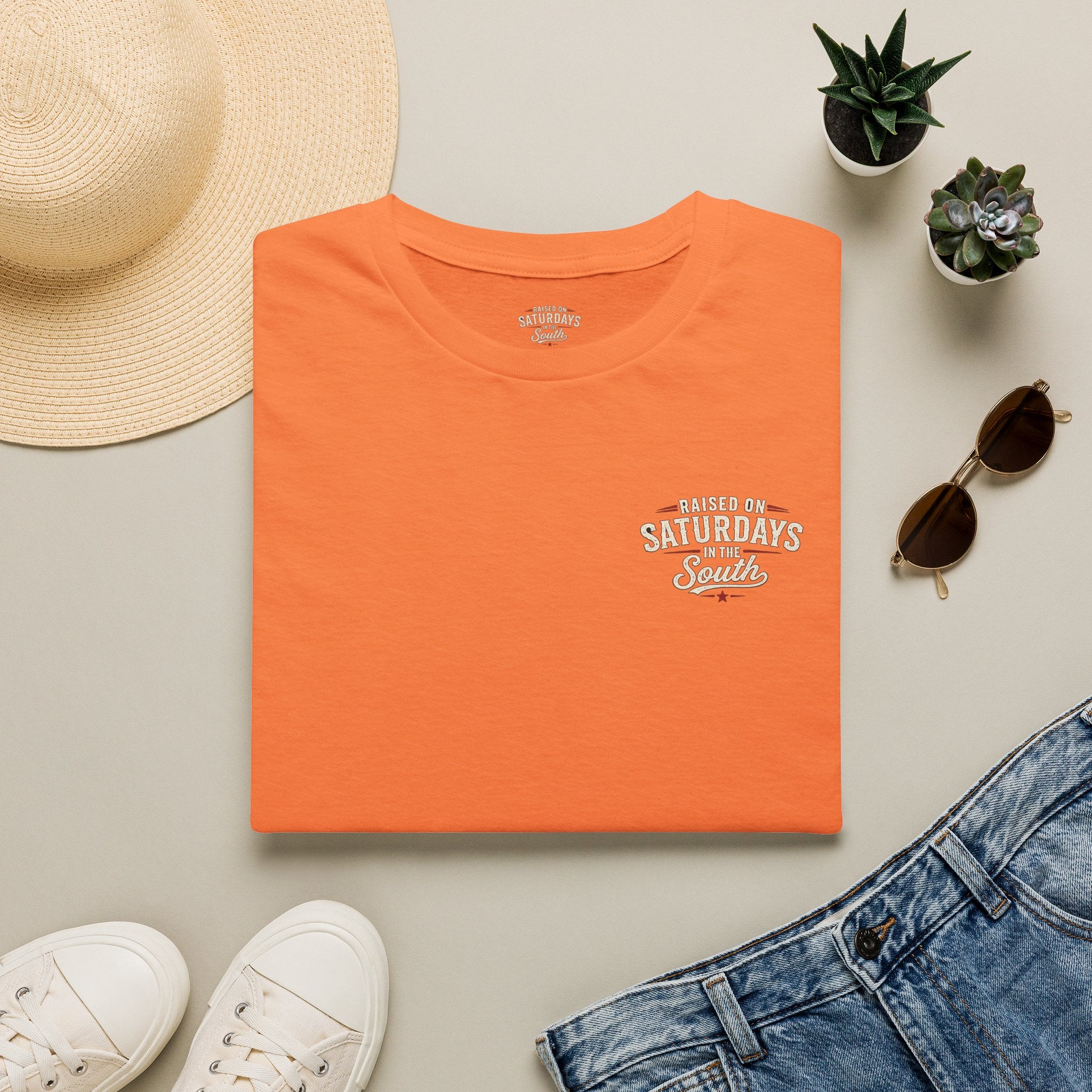 Raised On Saturdays In The South Vintage T-Shirt- Saturday Hikes Reaches New Heights