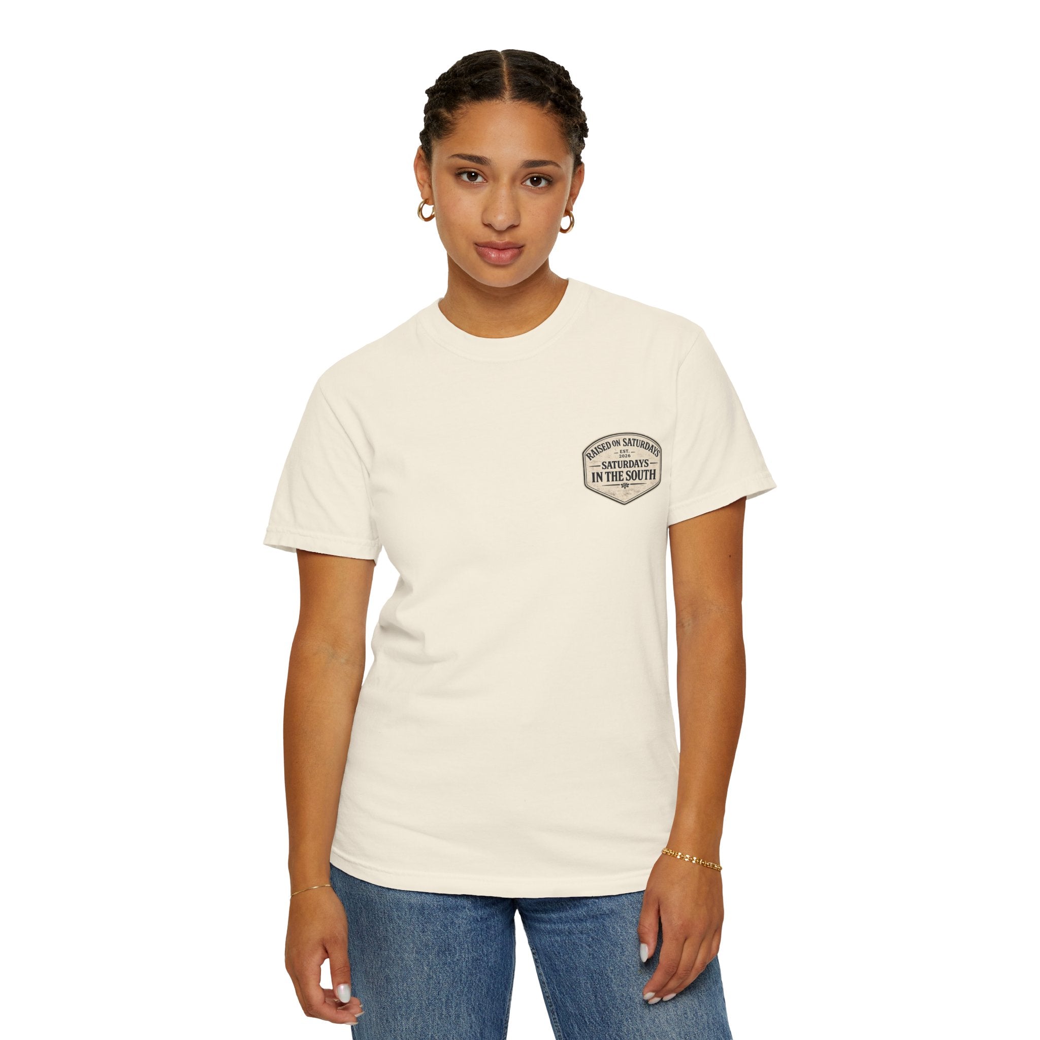 Raised On Saturdays In The South Classic T-Shirt- Fishin Season