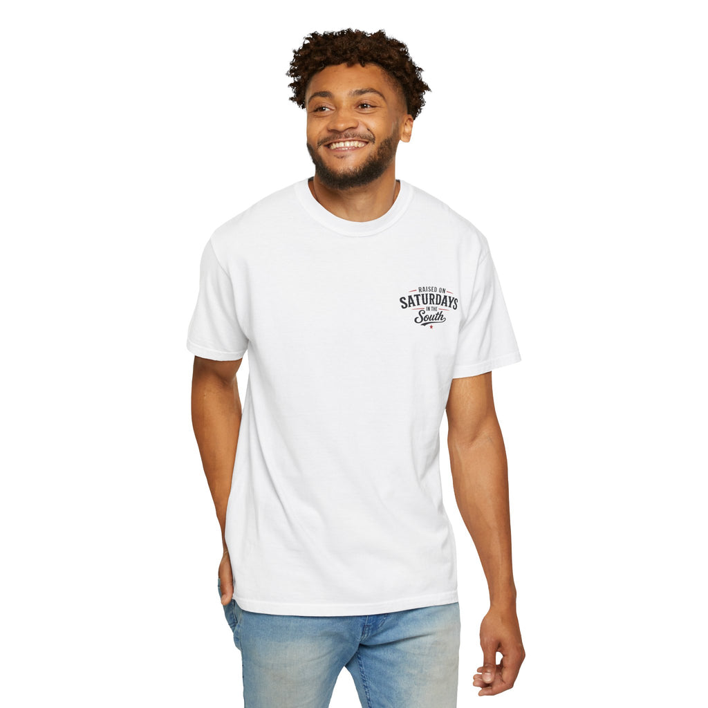 Raised On Saturdays In The South T-Shirt-Deep Sea Saturdays