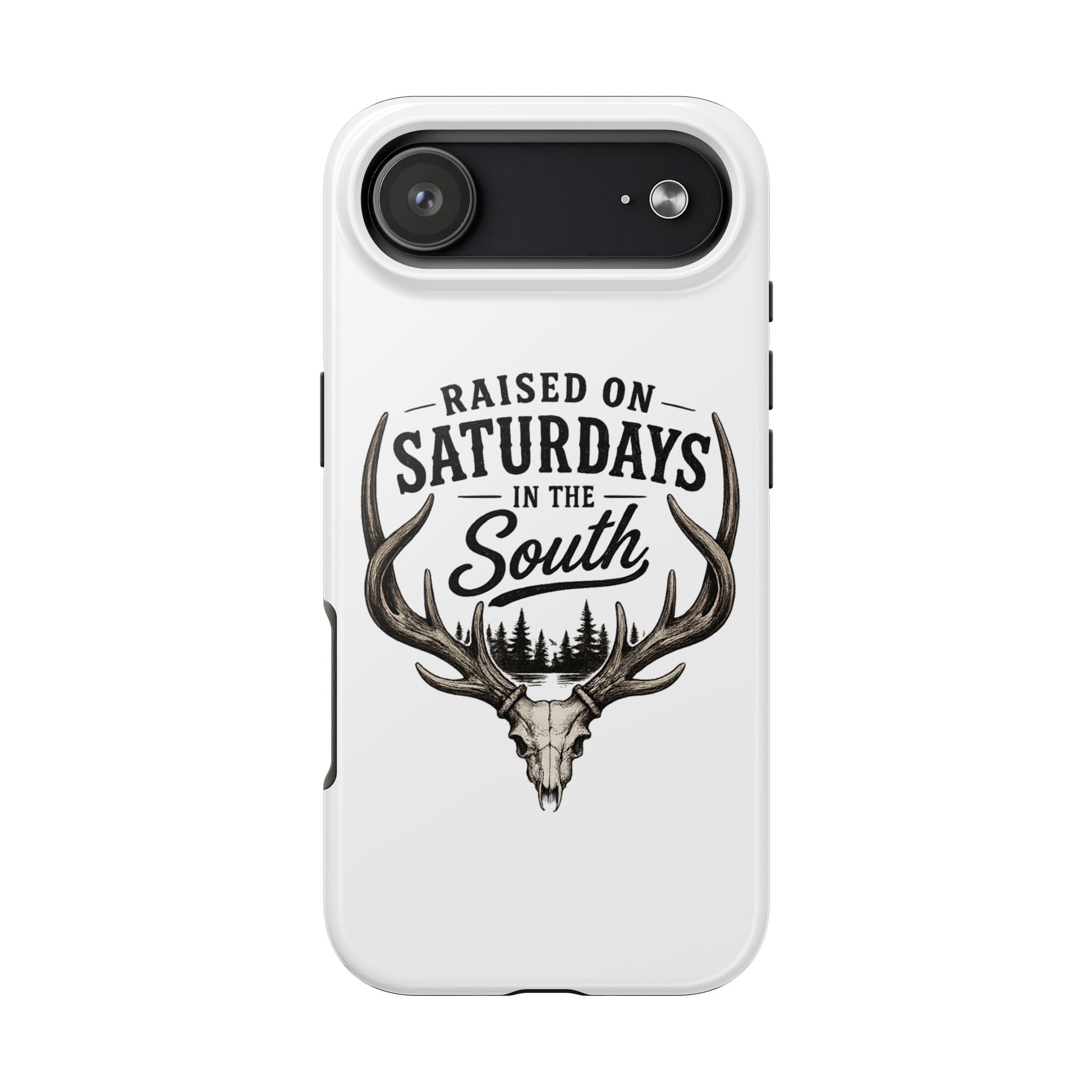 The Spreads Runs Deep In The Woods Phone Case-(white)