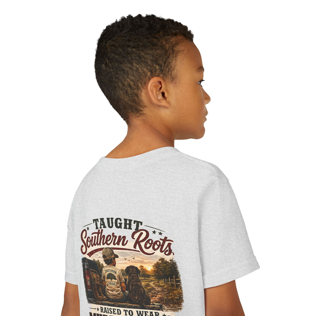 "Taught Southern Roots, Raised to Wear Muddy Boots"