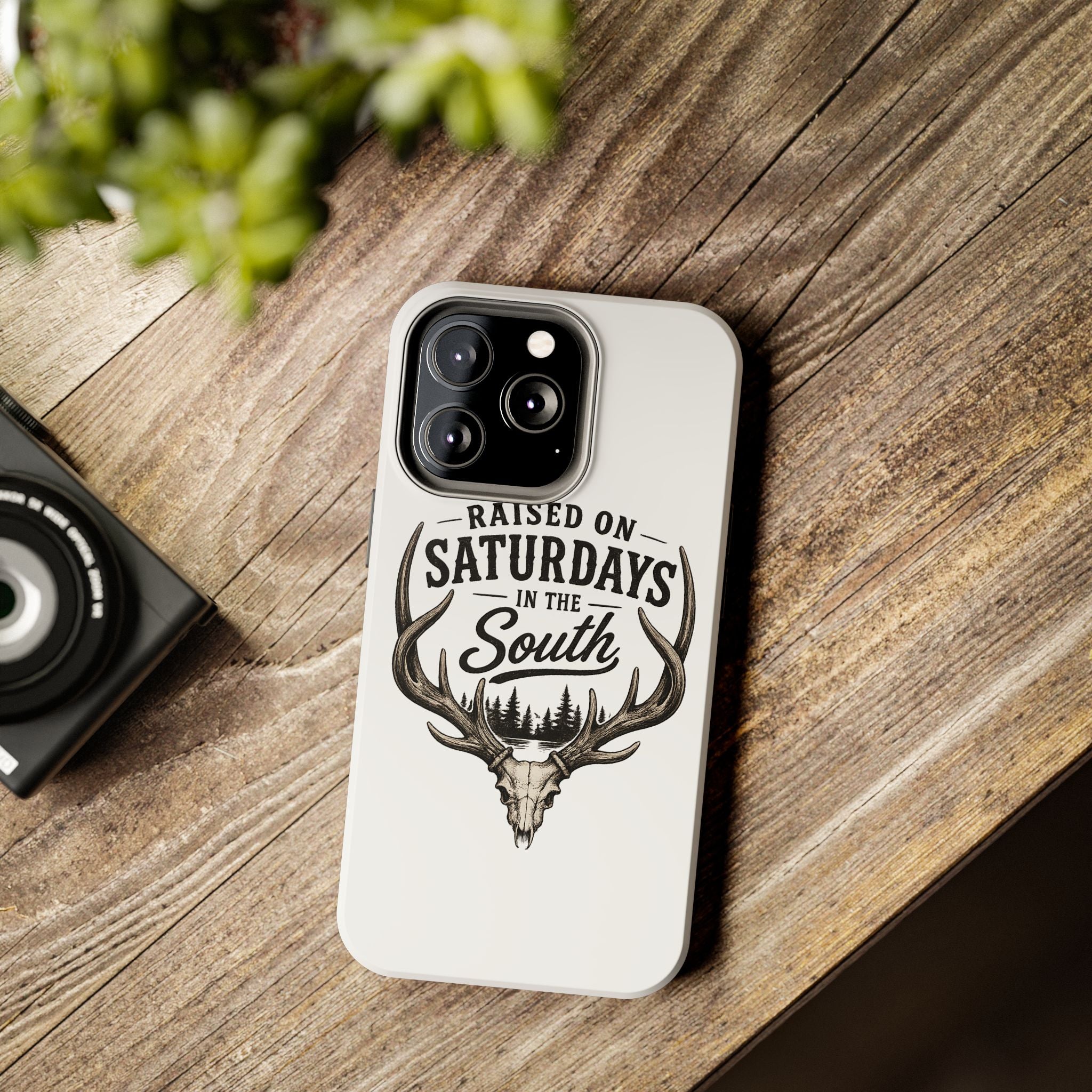 The Spreads Runs Deep In The Woods Phone Case-(white)