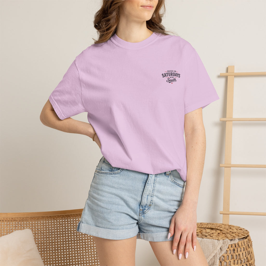 Raised On Saturdays In The South T-Shirt- 4th Of July lake Day