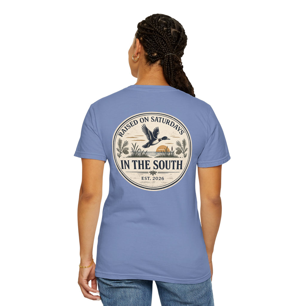 Raised On Saturdays In The South Classic T-Shirt - Duck Season