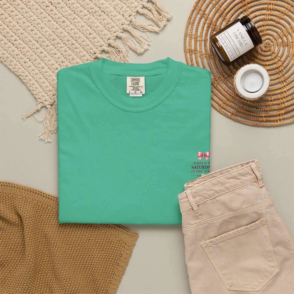 Raised On Saturdays In The South T-shirt
