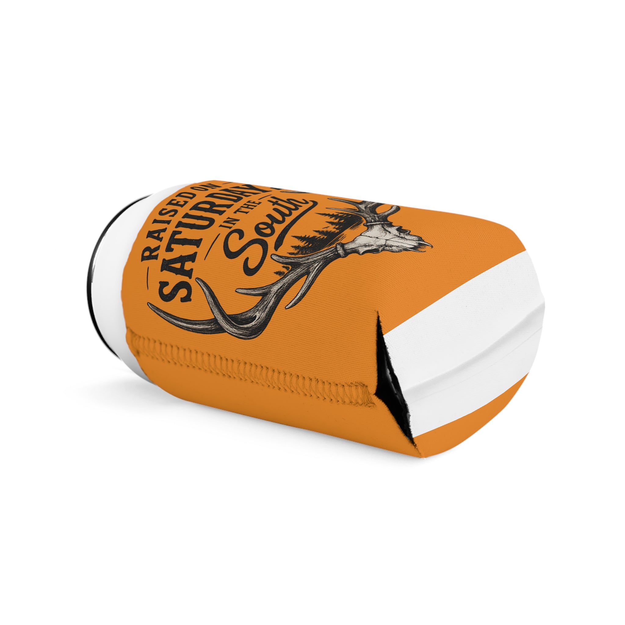 Raised On Saturdays In The South Can Cooler-The Spread Runs Deep In The Woods-(orange)