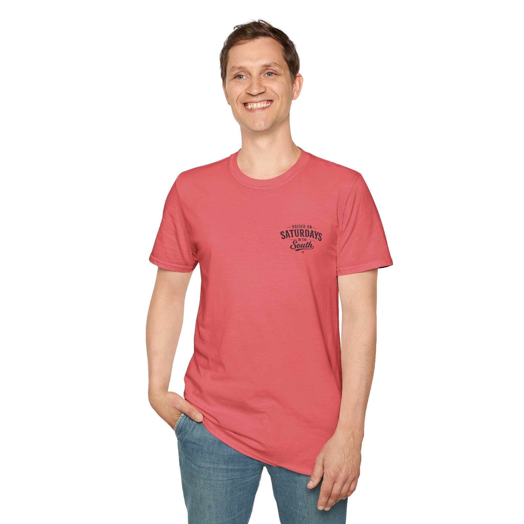 Raised On Saturdays In The South Vintage T-Shirt- Deep Sea Saturdays