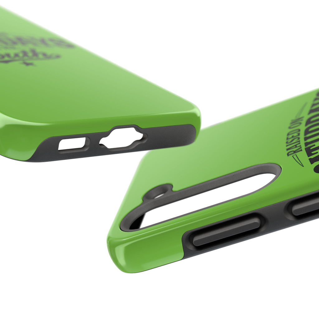Raised On Saturdays In The South Phone Case-(green)