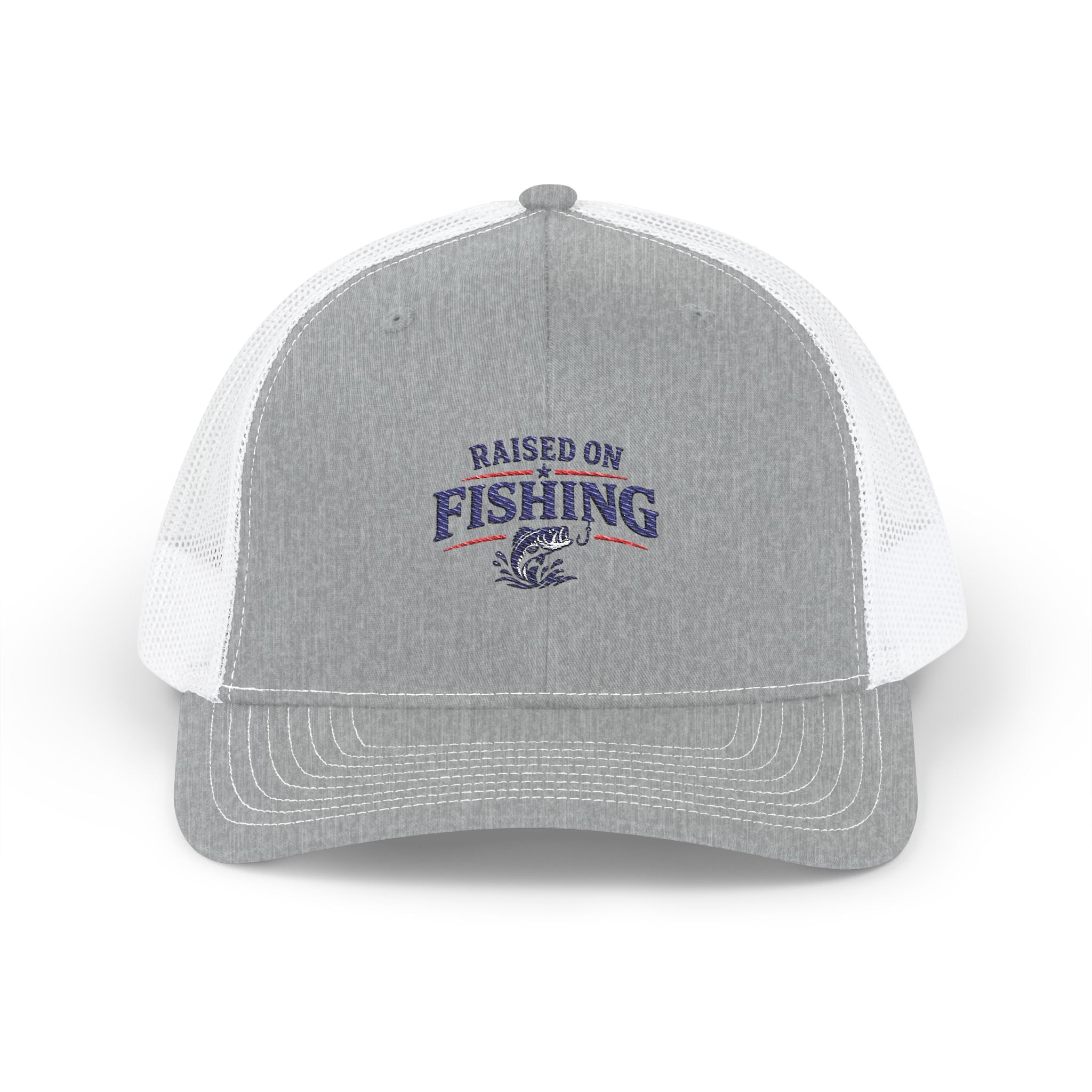 Snapback Trucker Cap — "Raised on Fishing"