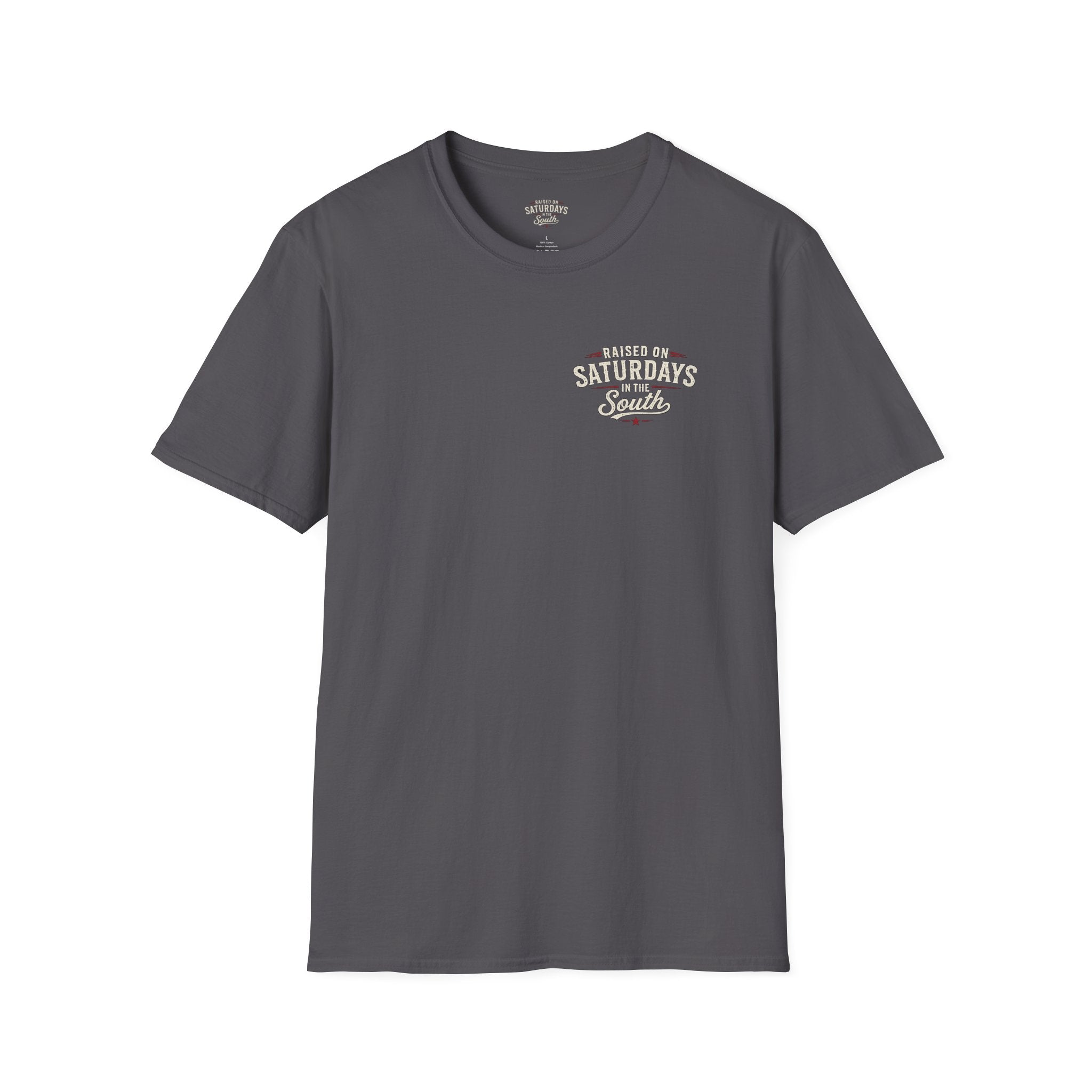 Raised On Saturdays In The South Vintage T-Shirt- Mud Park Saturdays