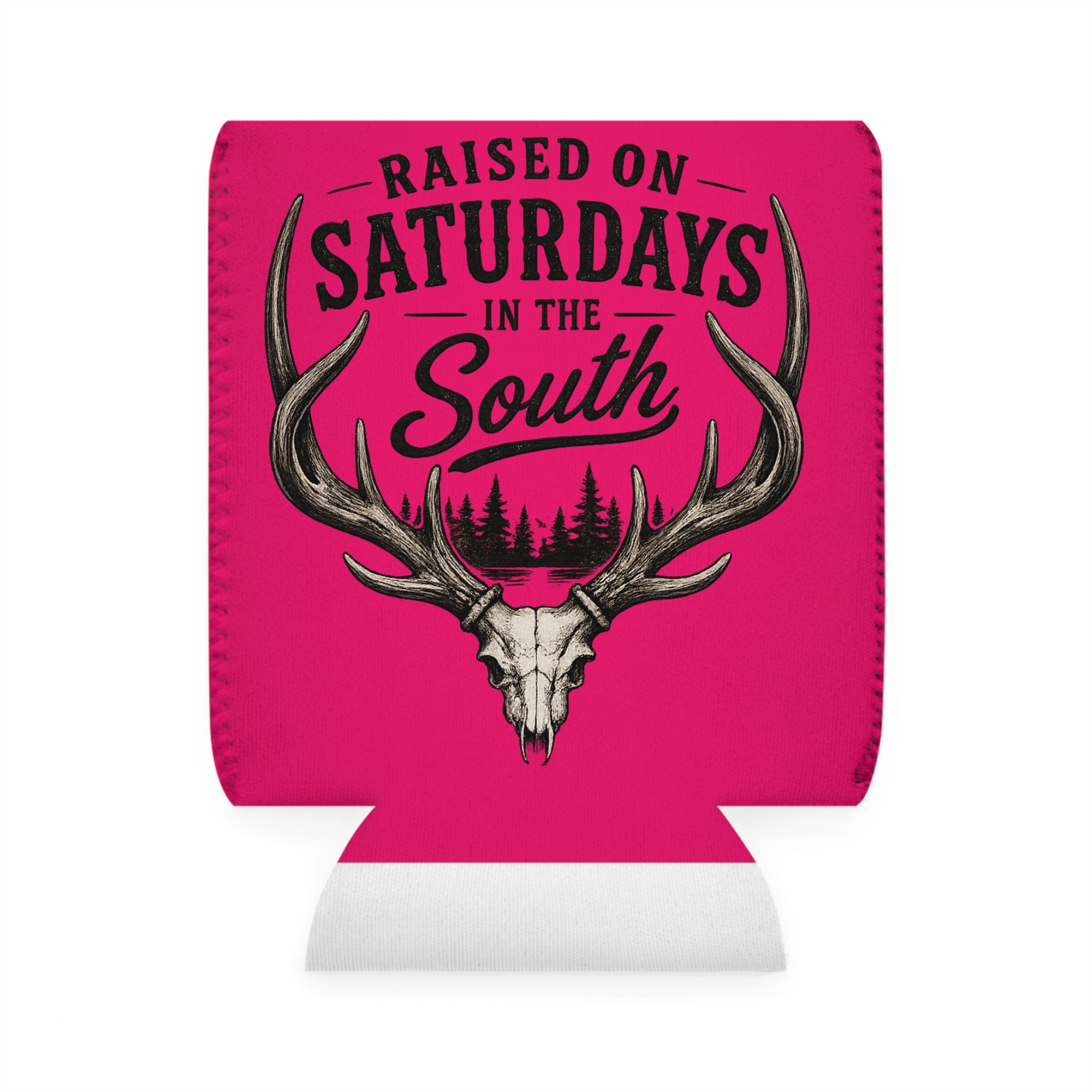 Raised On Saturdays In The South Can Cooler-The Spread Runs Deep In The Woods-(pink)