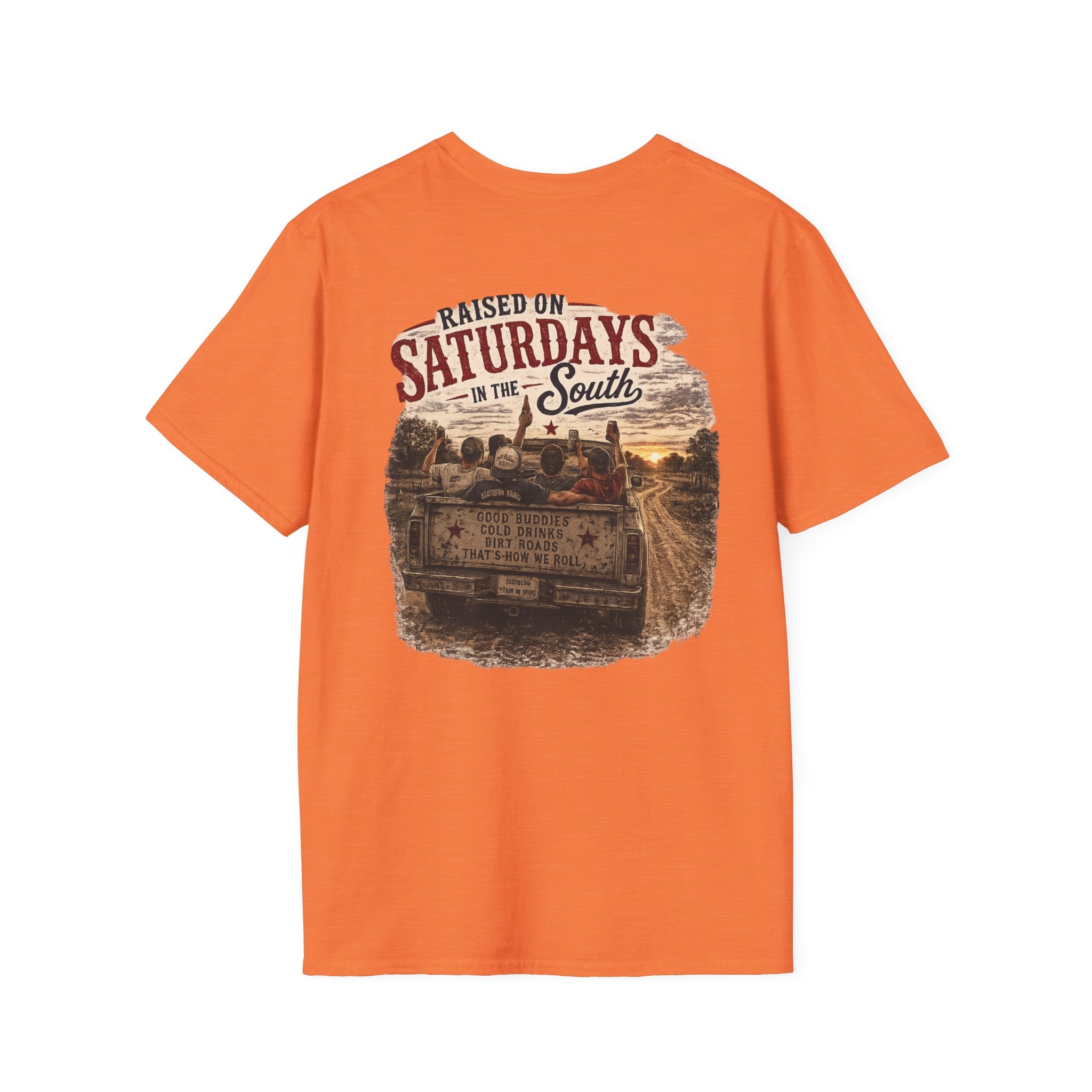 Raised On Saturdays In The South Vintage T-Shirt - Good Riding Buddies