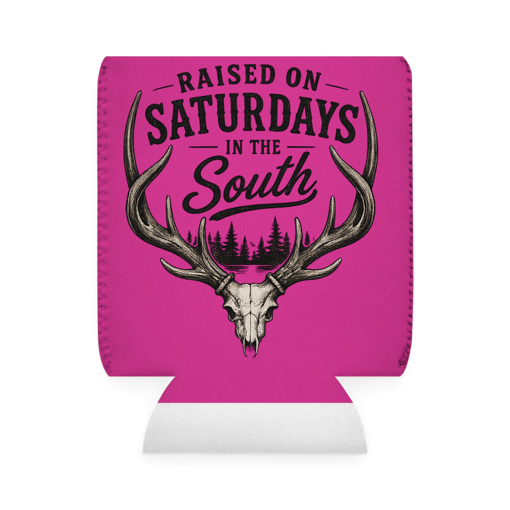 Raised On Saturdays In The South Can Cooler-The Spread Runs Deep In The Woods-(pink)