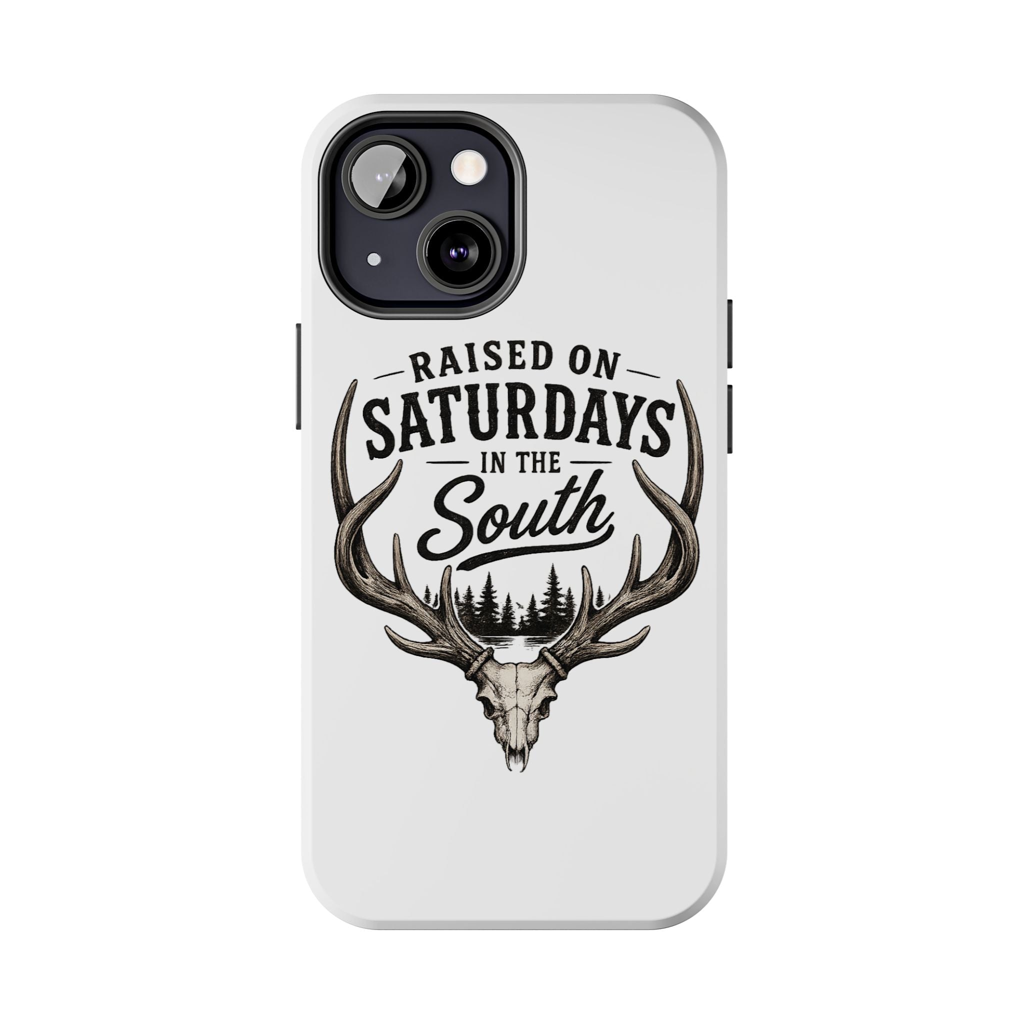 The Spreads Runs Deep In The Woods Phone Case-(white)