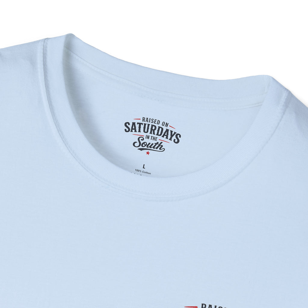 "Raised On Saturdays In The South" Vintage T-Shirt-Saturdays Are Made For Fishin