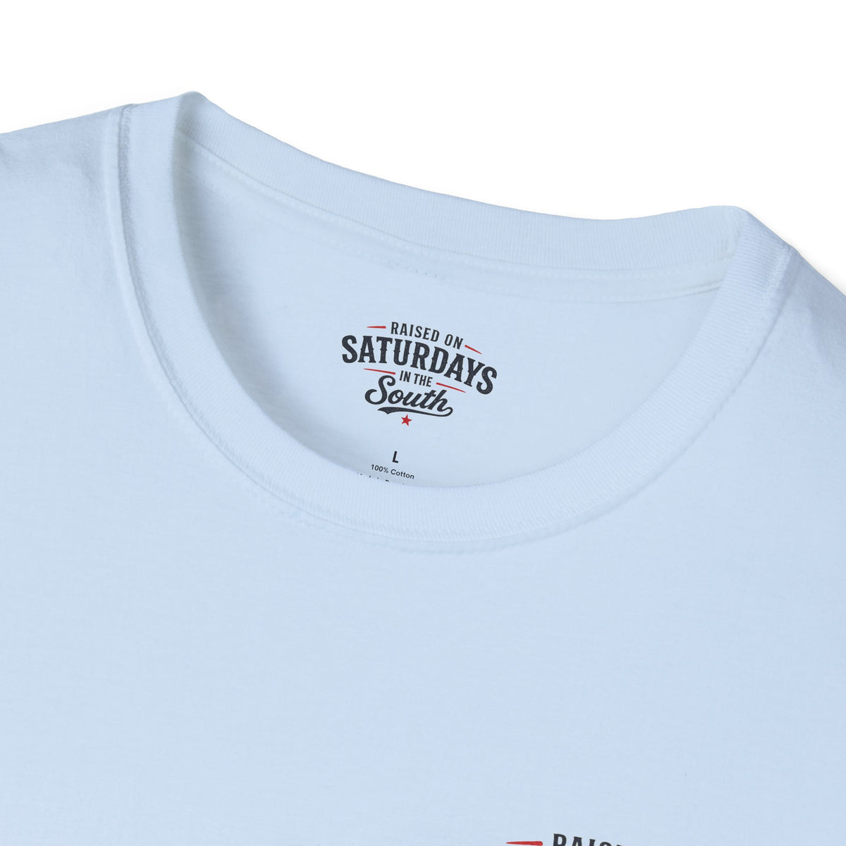 "Raised On Saturdays In The South" Vintage T-Shirt-Saturdays Are Made For Fishin