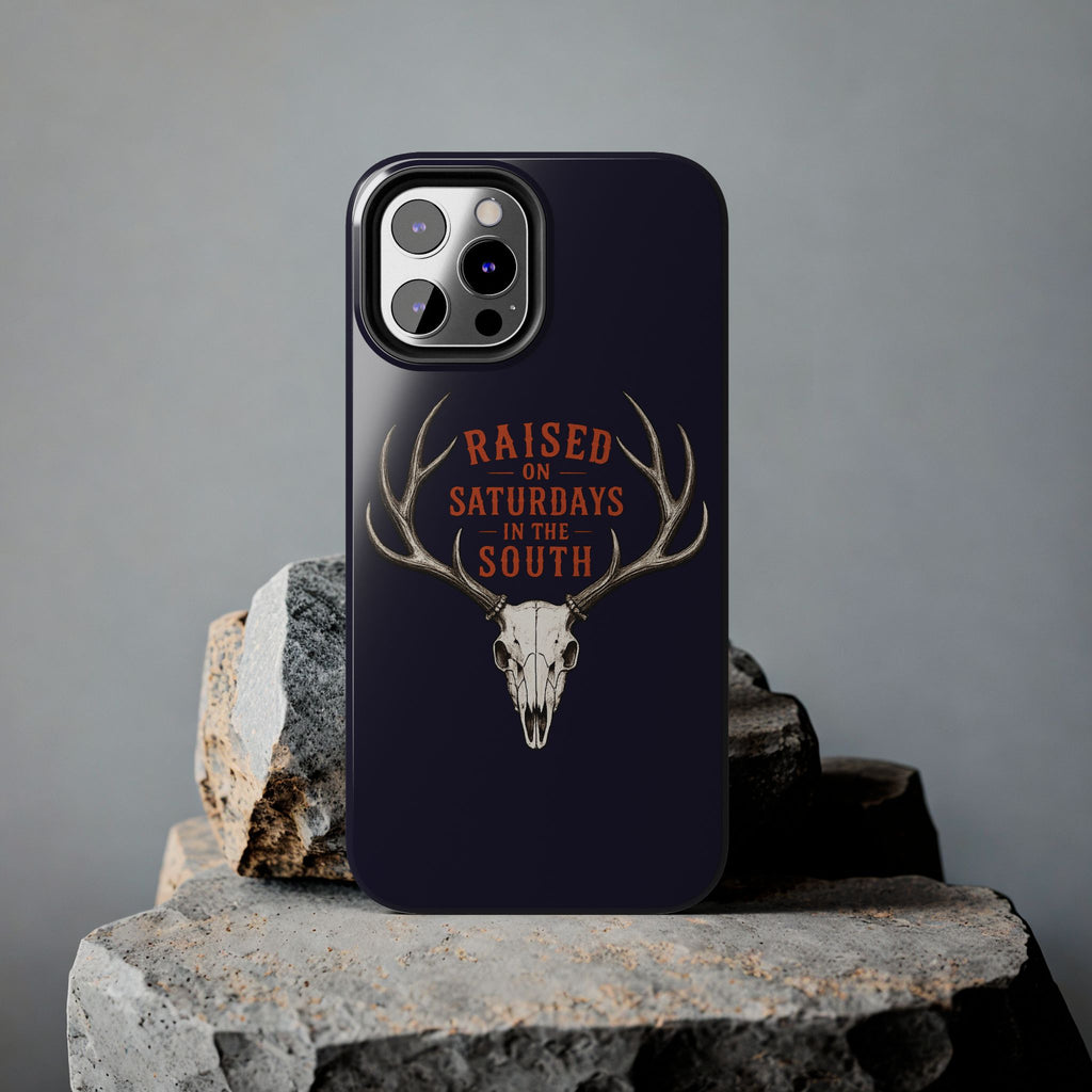 The Spreads Runs Deep In The Woods Phone Case-(blue)