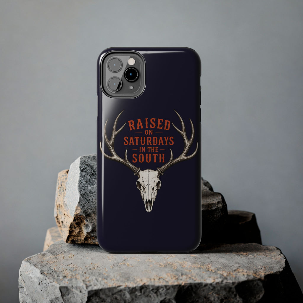 The Spreads Runs Deep In The Woods Phone Case-(blue)