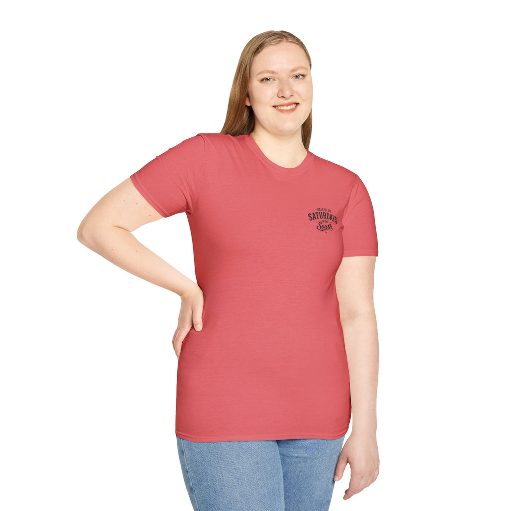 Raised On Saturdays In The South Vintage T-Shirt- Deep Sea Saturdays