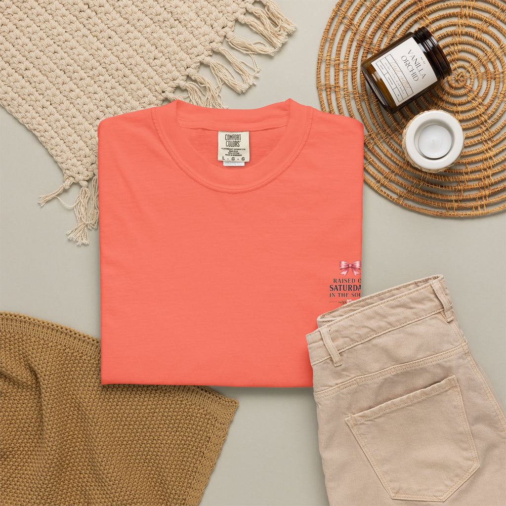 Raised On Saturdays In The South T-shirt